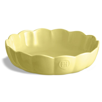 Emile Henry | Runde Kuchenform Ø 27 cm - Madeleine | Jaune Vanille